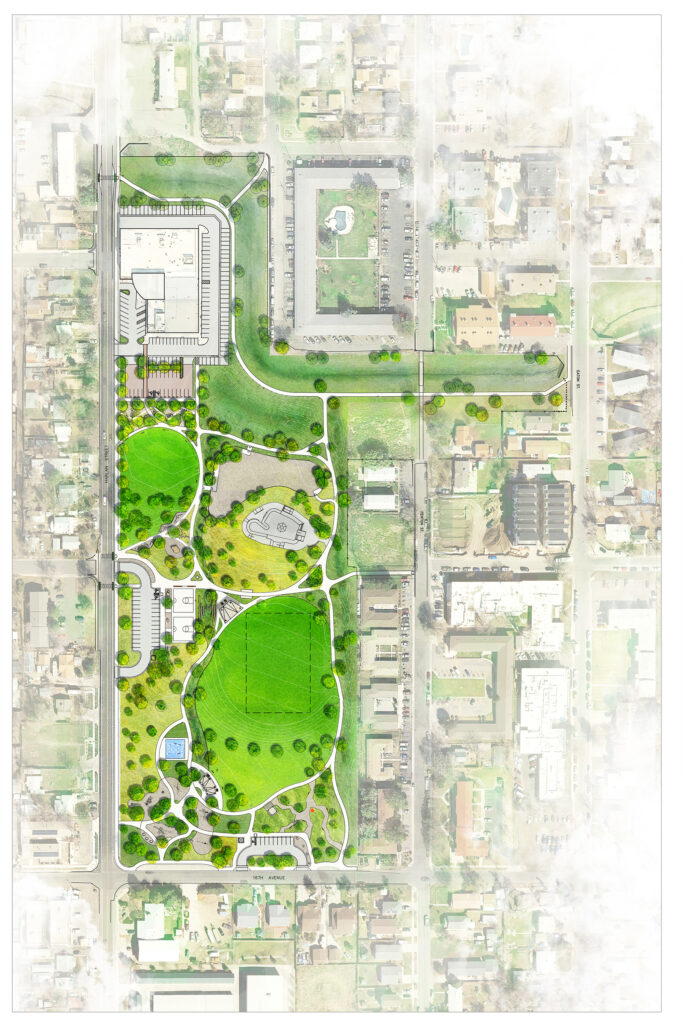walker branch park plan rendering